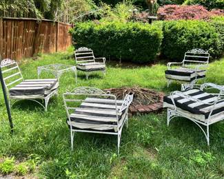 Wrought Iron Lawn Furniture 