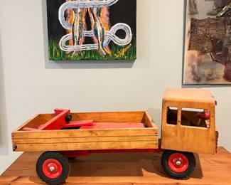 Vintage Wooden Truck