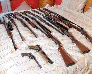 Rifles, Shotguns, Black Powder