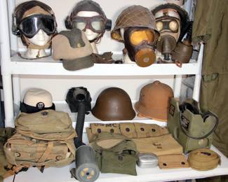 Helmets, Googles, Gas Masks