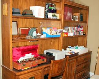 Outrigger Desk & Bookcase