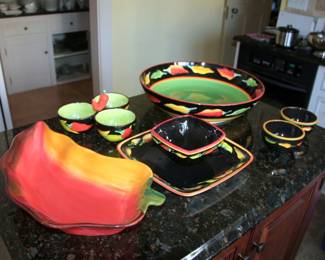 7 pcs. Clay Art Peppers