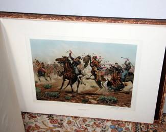 One of 10 Prints in the Franklin Mint Portfolio