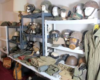 Helmets, Flight Helmets, Gas Masks