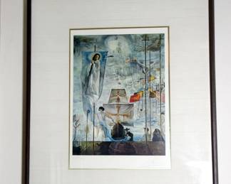 Salvador Dali “Discovery of America by Christopher Columbus”