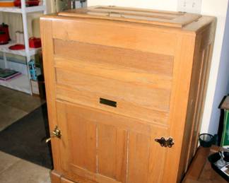 Antique Oak Ice Box