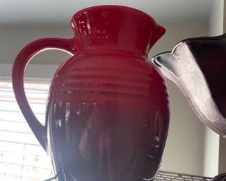 LIKE NEW LE CRUSET PITCHER