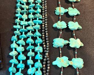 Turquoise necklaces