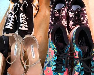 Shoes (size 10-11): Asics, Ecco, Keen