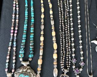 Assorted necklaces