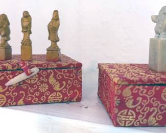 Chinese chop name seals