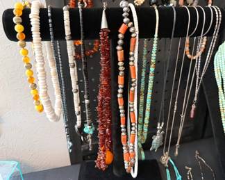 Assorted necklaces