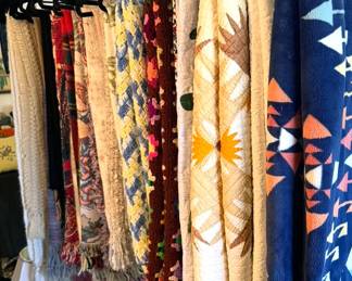 Bed linens, including quilts + Pendelton blanket