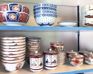 Asian dishwares