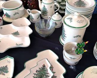 Spode Christmas dishes