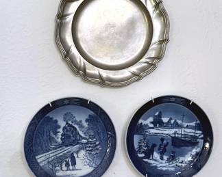 Royal Copenhagen Christmas plates (1980s - 2000s)