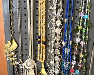 Assorted necklaces