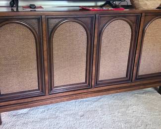 MCM Magavox record player cabinet 