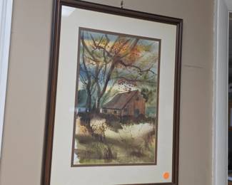 Framed Lanscape Themed Wall Art