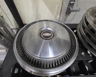Vintage Chevy Hubcaps