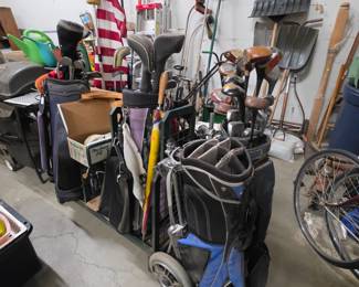 Golf Bags and Carts