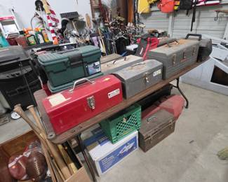 Tool boxes galore