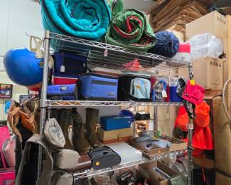 Small Coolers, Sleeping Bags, Binoculars