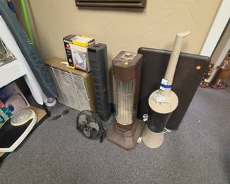 Heaters, Fans, Humidifier