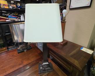 Table Lamp with square shade