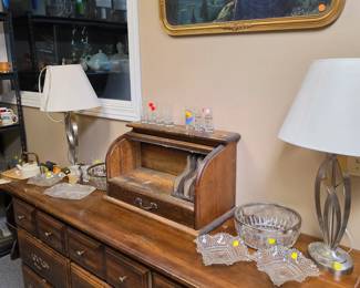 Lamps and glassware