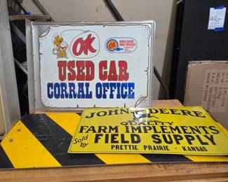 Garage or Man Cave Signs