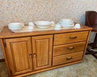 Broyhill Buffet- solid oak