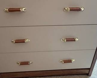 Mid-Century Modern Tall Dresser/Armoire with Doors and Drawers