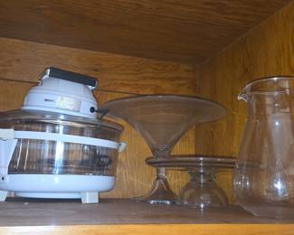 Convection Oven and Glassware Set