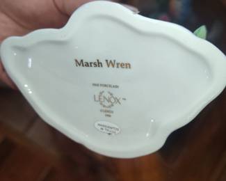 Lenox Marsh Wren Figurine