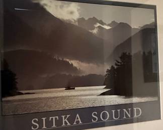 Sitka Sound Framed Print