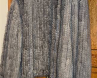 Il Fait Froid Knitted Mink Fur Jacket