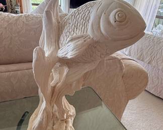 Mid-Century Modern Fish Sculpture