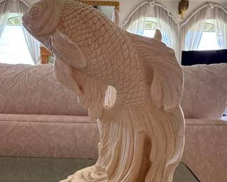 Mid-Century Modern Fish Sculpture