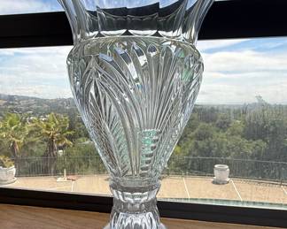 Godinger Shannon Crystal Cut Vase