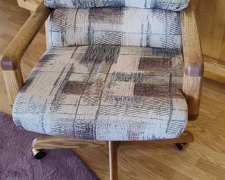 Chromcraft Douglas Furniture Swivel Office Chair