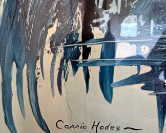 Carrie Hodes Floral Painting