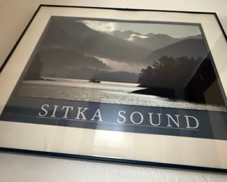 Sitka Sound Framed Print