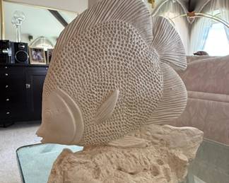 Mid-Century Modern Fish Sculpture