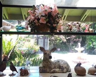 Decorative Ceramic Deer Figurine