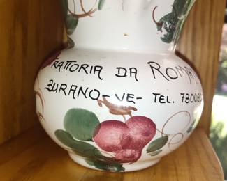 Ceramica Borin Decorative Pitcher