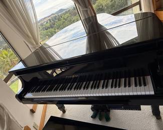 Young Chang Baby Grand Piano with PianoDisc Player System
