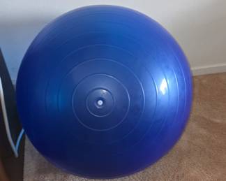 Blue Anti-Burst Exercise Ball