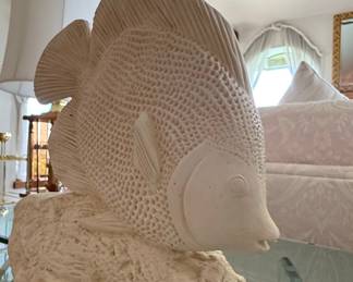 Mid-Century Modern Fish Sculpture