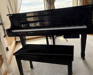 Young Chang Baby Grand Piano with PianoDisc Player System
